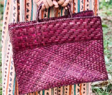Box Tote Bag with Edge Design