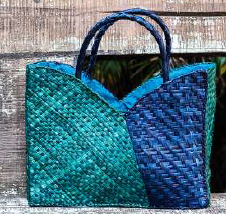 Box Bag with Cutout Design- Larger Version